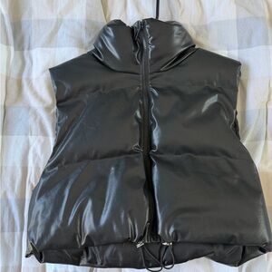 Black Puffer Vest